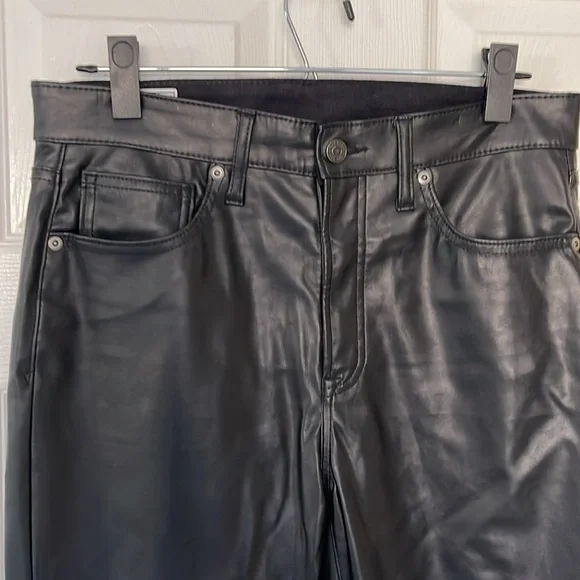 Gap faux leather pants, ultra soft! - Picture 3 of 9